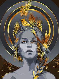 L'esprit du blé - Modern Fine Art