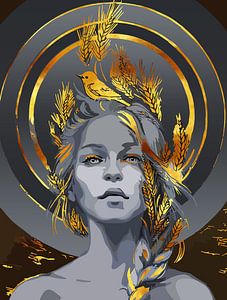 L'esprit du blé - Modern Fine Art