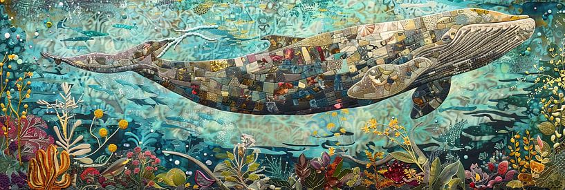 Painting Sea Life by Abstract Painting