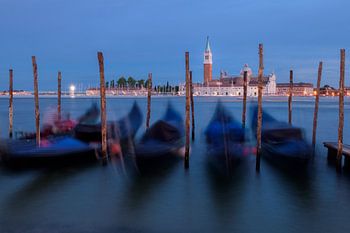 Schwebend in Venedig