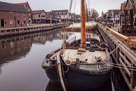 Botter BU101 in haven Spakenburg van Rob Boon