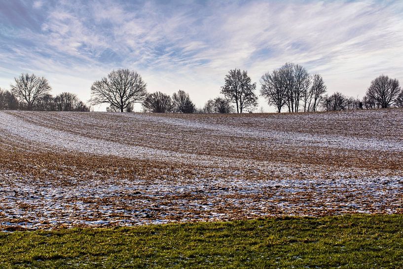 Une touche d'hiver dans le Piepert (Heuvelland, Limbourg Sud, Pays-Bas) par Rob Boon