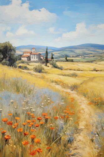 Toscane sur Bert Nijholt