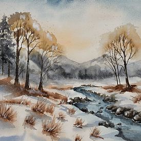 Aquarelle partie 211 sur Tania Perneel