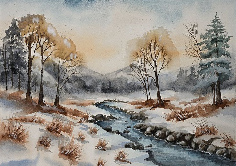 Watercolour part 211 by Tania Perneel