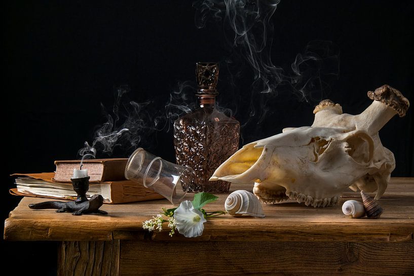 Vanitas stilleven van Beeldpracht by Maaike