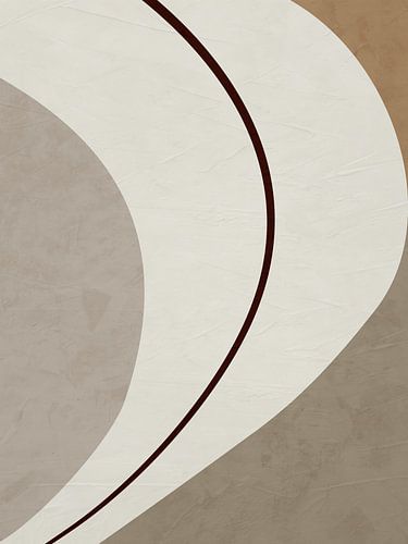Modern Abstract Organic Geometric