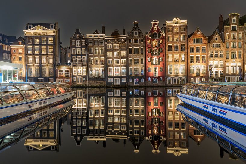 Amsterdam - Anciens entrepôts - Damrak par Frank Smit Fotografie