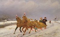 Troika in the Snow by Bridgeman Masters thumbnail