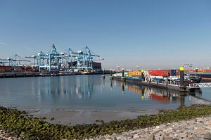 Maasvlakte Zone portuaire de Rotterdam sur Richard Wareham