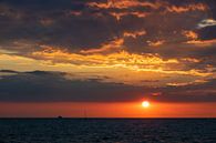 Sonnenuntergang an der Küste der Ostsee von Rico Ködder Miniaturansicht