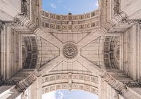 Architecture of Lisbon from different perspective.