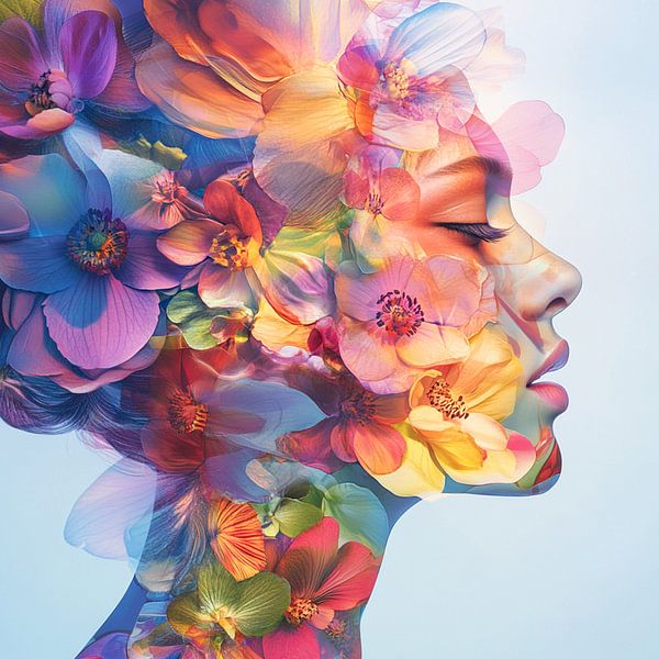 Rêve de fleur par Linda van Hagen