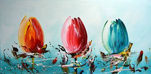 Tulpen van Gena Theheartofart