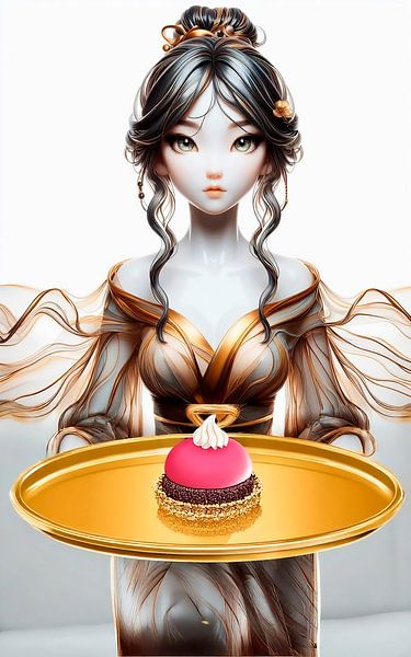 Prinzessin mit Dessert... von Ans Bastiaanssen