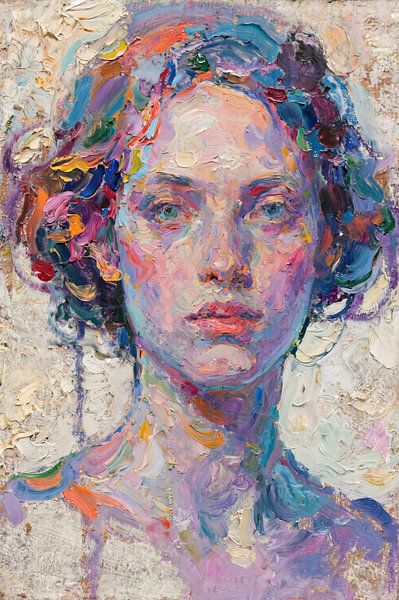 Sofia rêveuse par Mad Dog Art