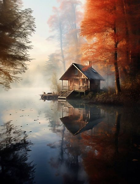 Mystischer Herbst von fernlichtsicht