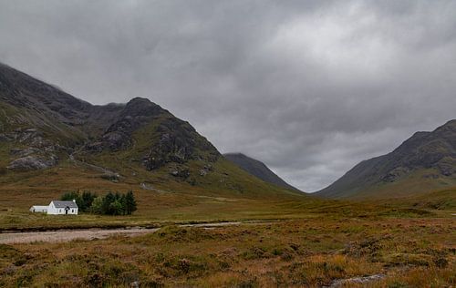 Scotland - Lagangarbh hut in Glencoe