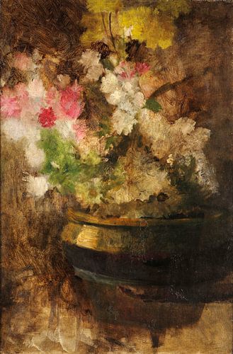Bloemen in een pot, José Júlio de Sousa-Pinto