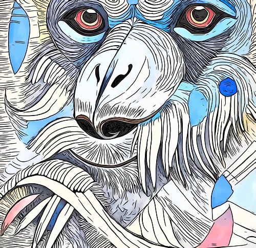 On safari in Africa, motif 15