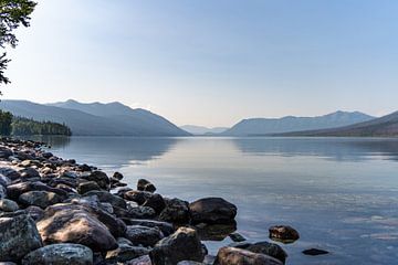 Glacier National Park, Lake McDonald, West Glacier, Montana, USA by Jeroen van Deel