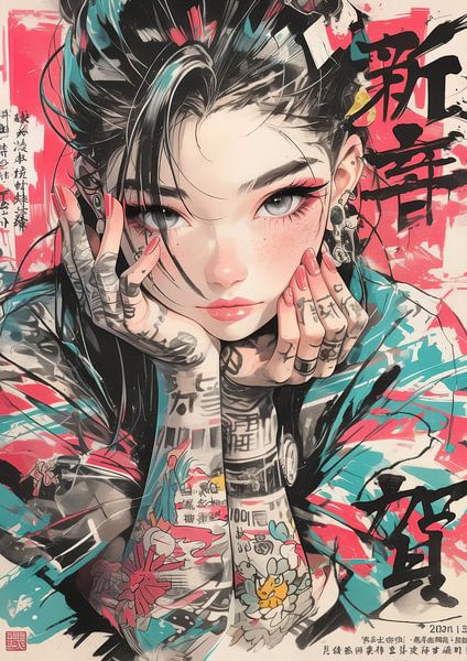 Déesse des rues ; par crack head