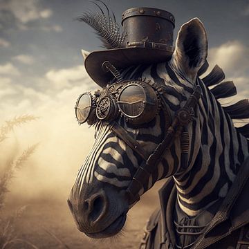 Steampunk Afrika van Martin Mol