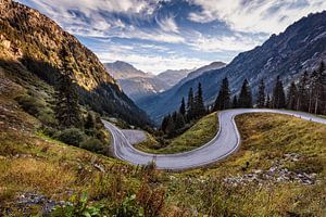 Silvretta Alpenstrasse van Rob Boon