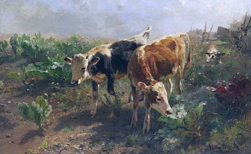 ANTON BRAITH, Aus dem Gemüsefeld fahren, 1893