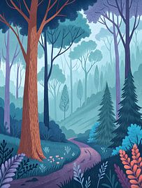 Das Flüstern des Waldweges von Artistic