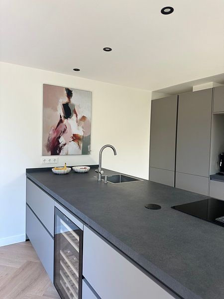 Abstract woman, modern art