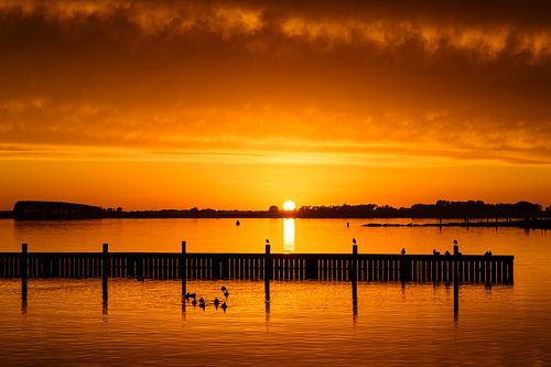 Sunset on Lake Veere