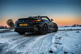BMW Z4 M40i in the snow by Automotive Photography