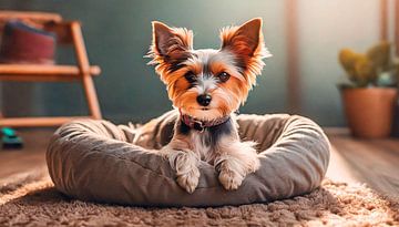 Cute little terrier dog by Mustafa Kurnaz