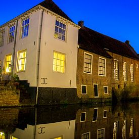 Grachtenpandjes Amersfoort van Kei(stad) Donker