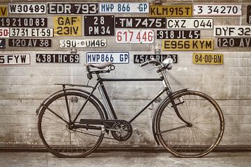 Le vieux vélo sur Martin Bergsma