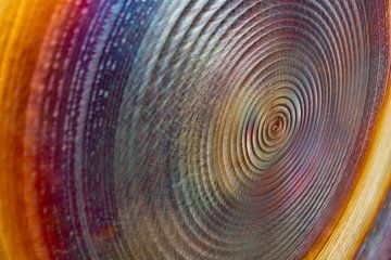 Close-up van een Aziatische gong van Achim Prill