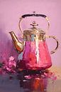 Pink teapot by NJ Midnight Studio thumbnail