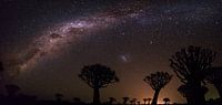 Galaxie-Panorama von Robert Riewald Miniaturansicht