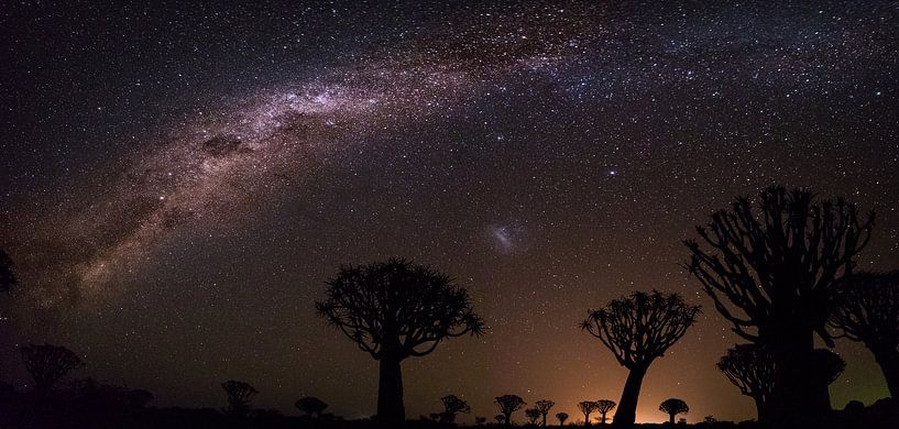 Panorama de la galaxie par Robert Riewald