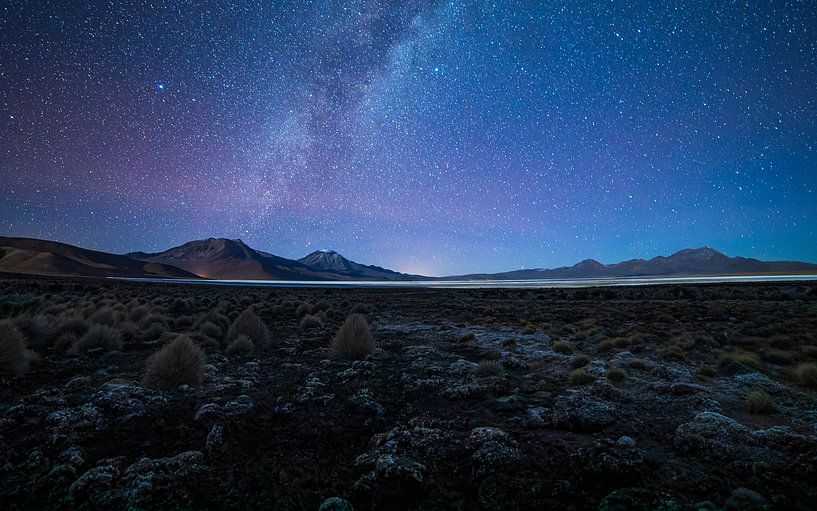 Altiplano bij nacht van Lennart Verheuvel