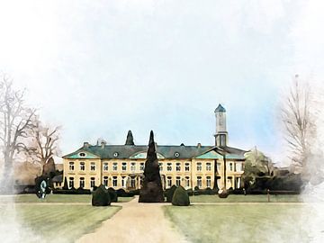 Château St. Gerlach, a historic estate in South Limburg. by Danny de Klerk