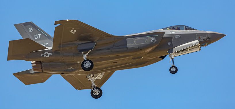 First Lockheed Martin F-35 A Lightning II. by Jaap van den Berg