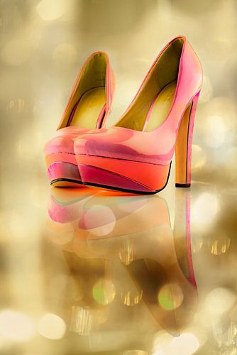 So Feminine. Roze. Bohemian. Hoge hakken.