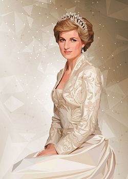 Princess of Wales (style Low poly)