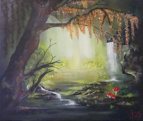 Teich der Meditation