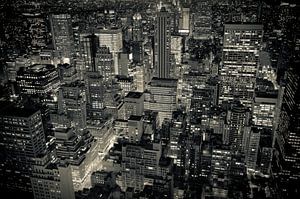 New York by Night von Sander van Leeuwen