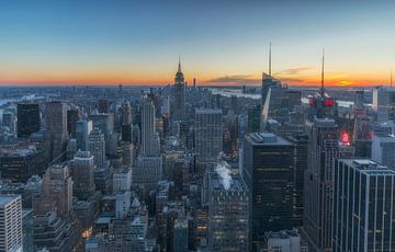 Skyline Manhattan - New York City van Marcel Kerdijk