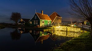 Zaanse Schans bei Nacht