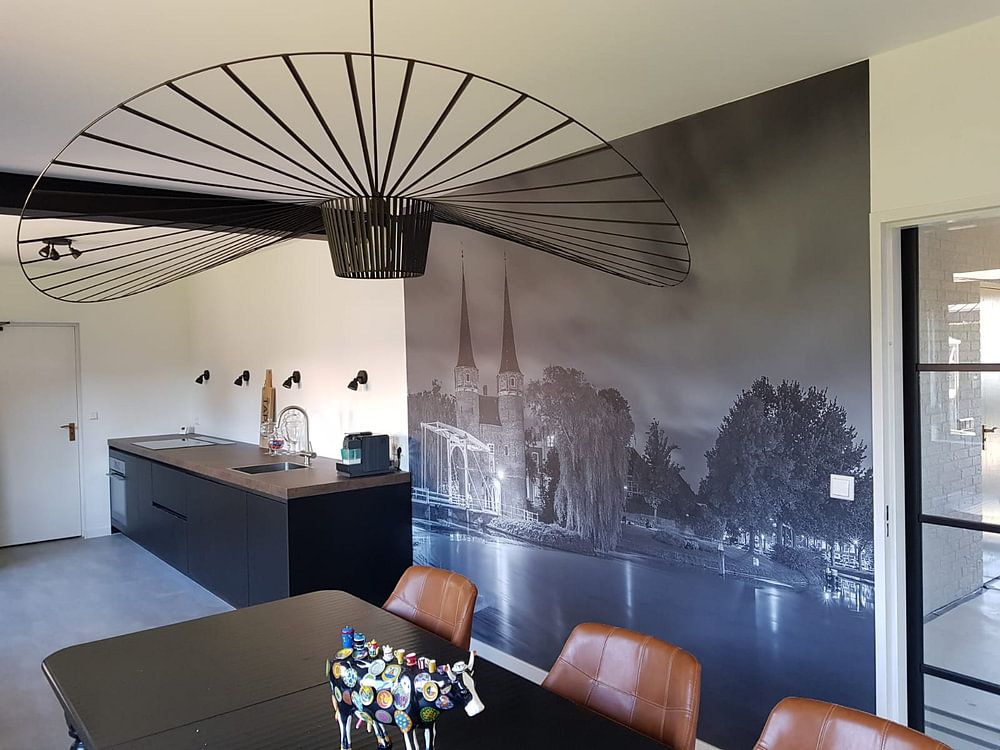 Oostpoort Delft, schwarzweiß von Tux Photography